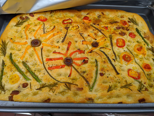 focaccia art