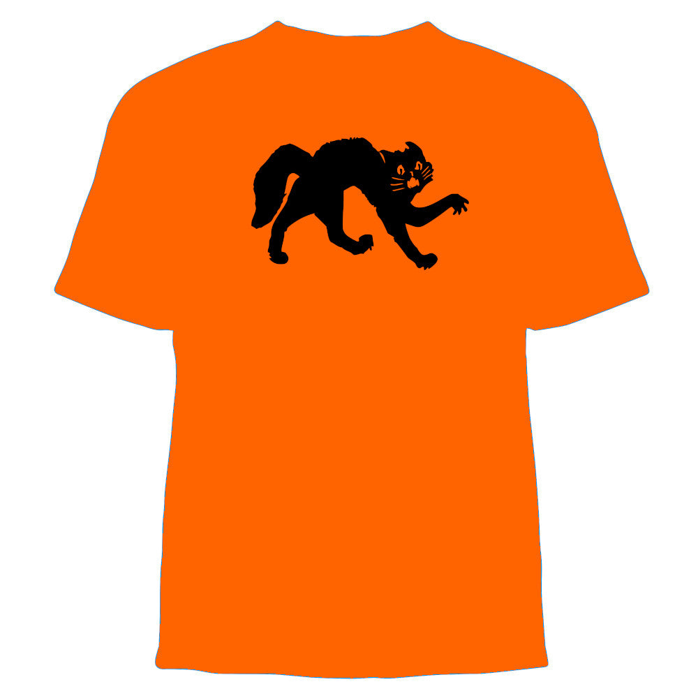 "Scaredy Cat" Graphic Tee Shirt (Halloween)