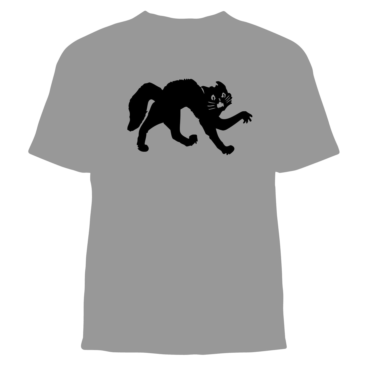 "Scaredy Cat" Graphic Tee Shirt (Halloween)