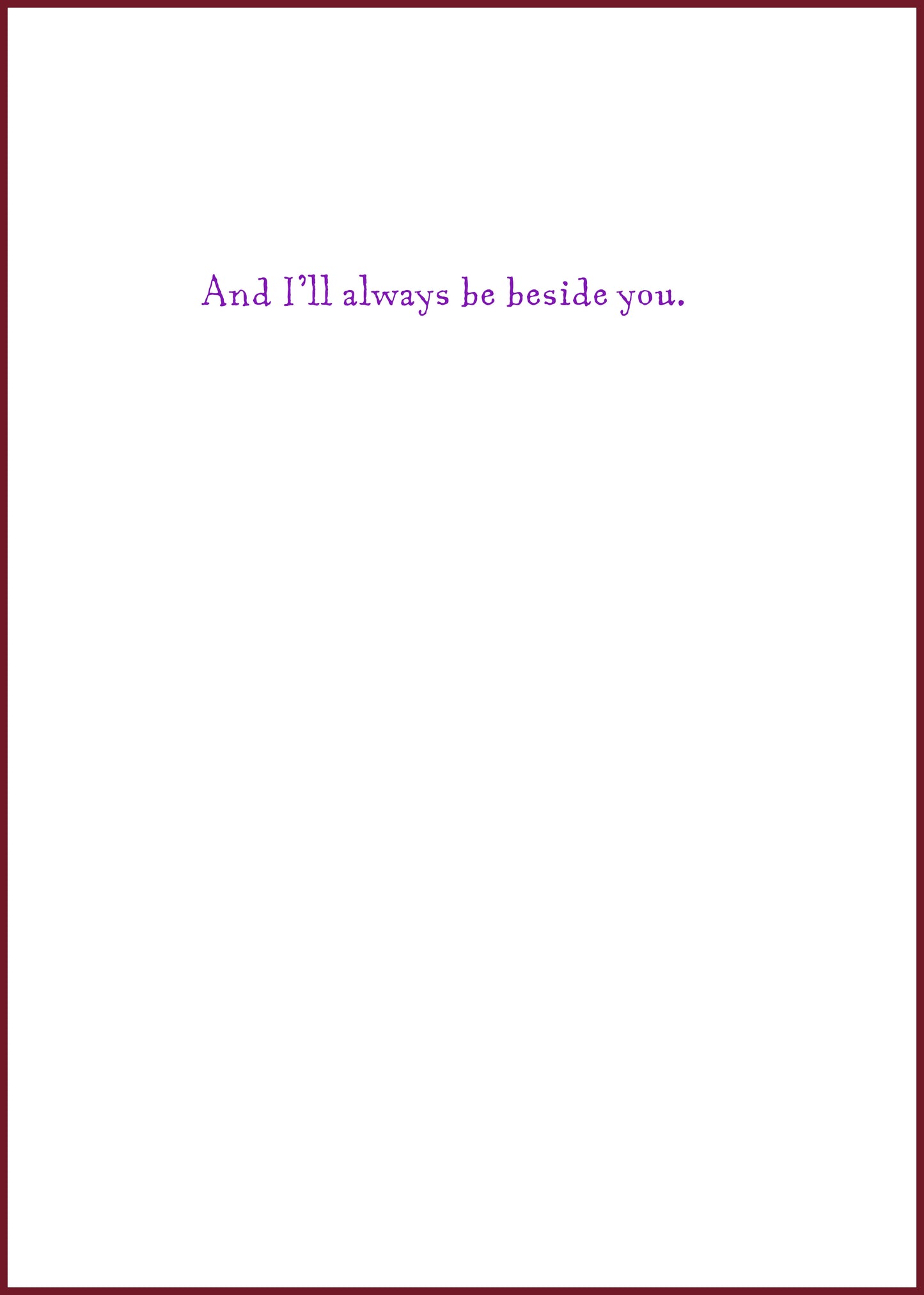 "The Universe is Within You" Greeting Card (Love, Anniversary, Friendship, Support, Encouragement)