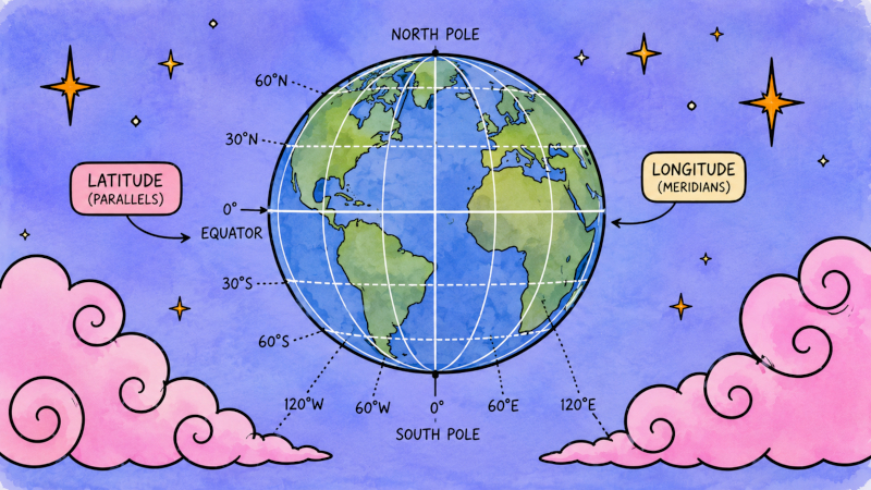 Latitude and longitude: the grid that conquered the world