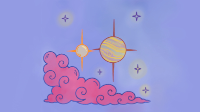 When Venus met Jupiter: a bright planetary conjunction on June 9